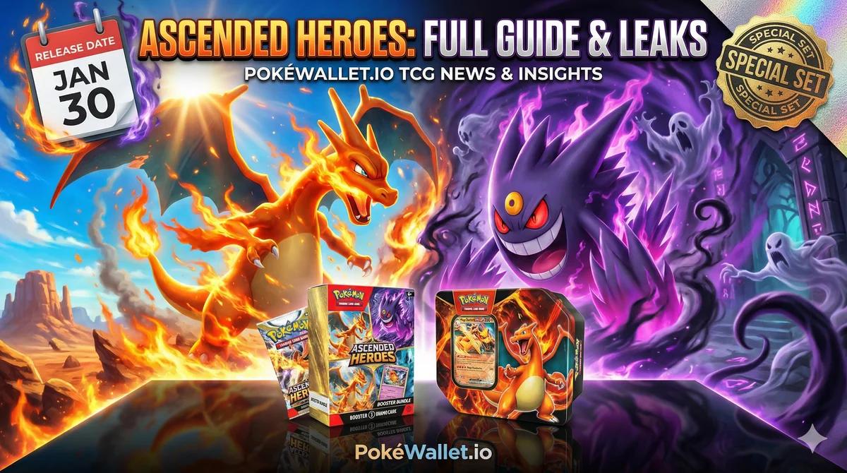 Ascended Heroes 2026 special expansion featuring Mega Evolution Pokemon