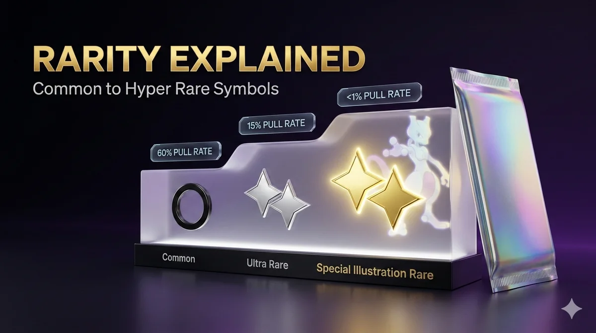 Pokémon Card Rarity Guide: Every Symbol Explained (Common to Hyper Rare)