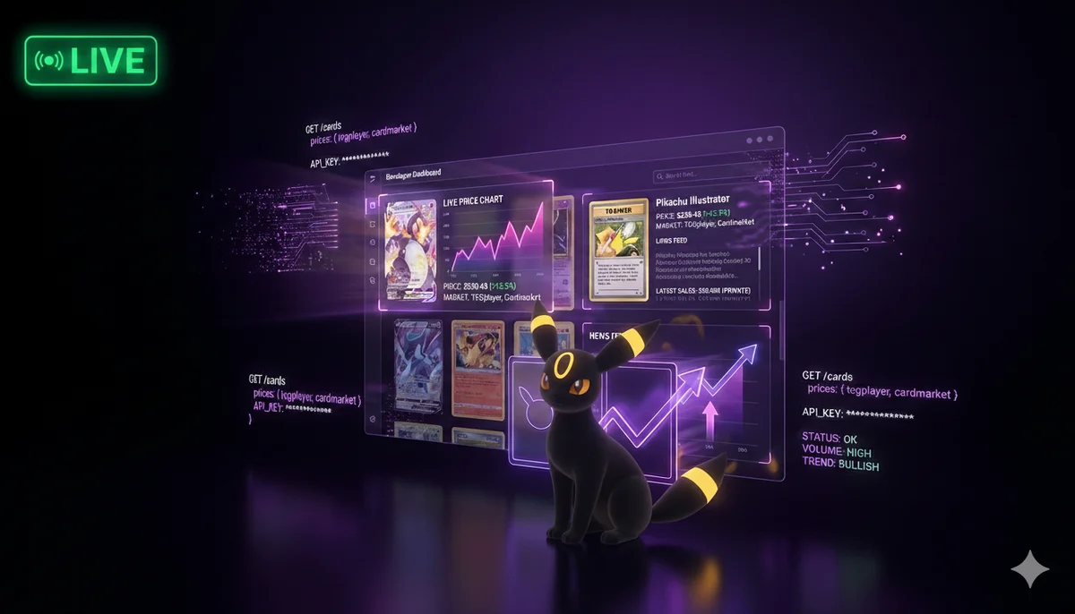 Free Pokémon Card Price API: Real-Time TCG Pricing for Everyone — PokéWallet Goes Live (2026)