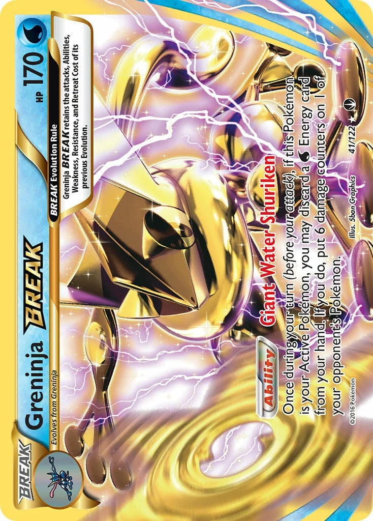 Greninja BREAK BREAKpoint — 30th Celebration Classic Collection reprint