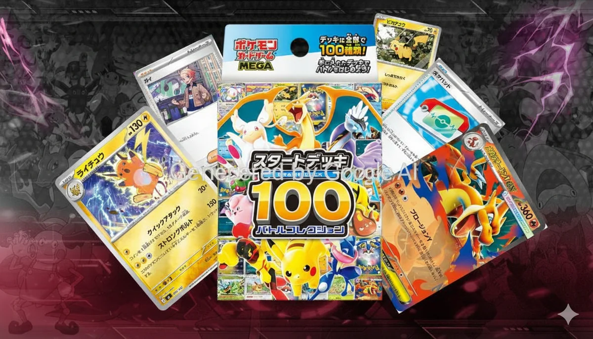 Start Deck 100 Battle Collection package featuring pre-constructed decks for beginners